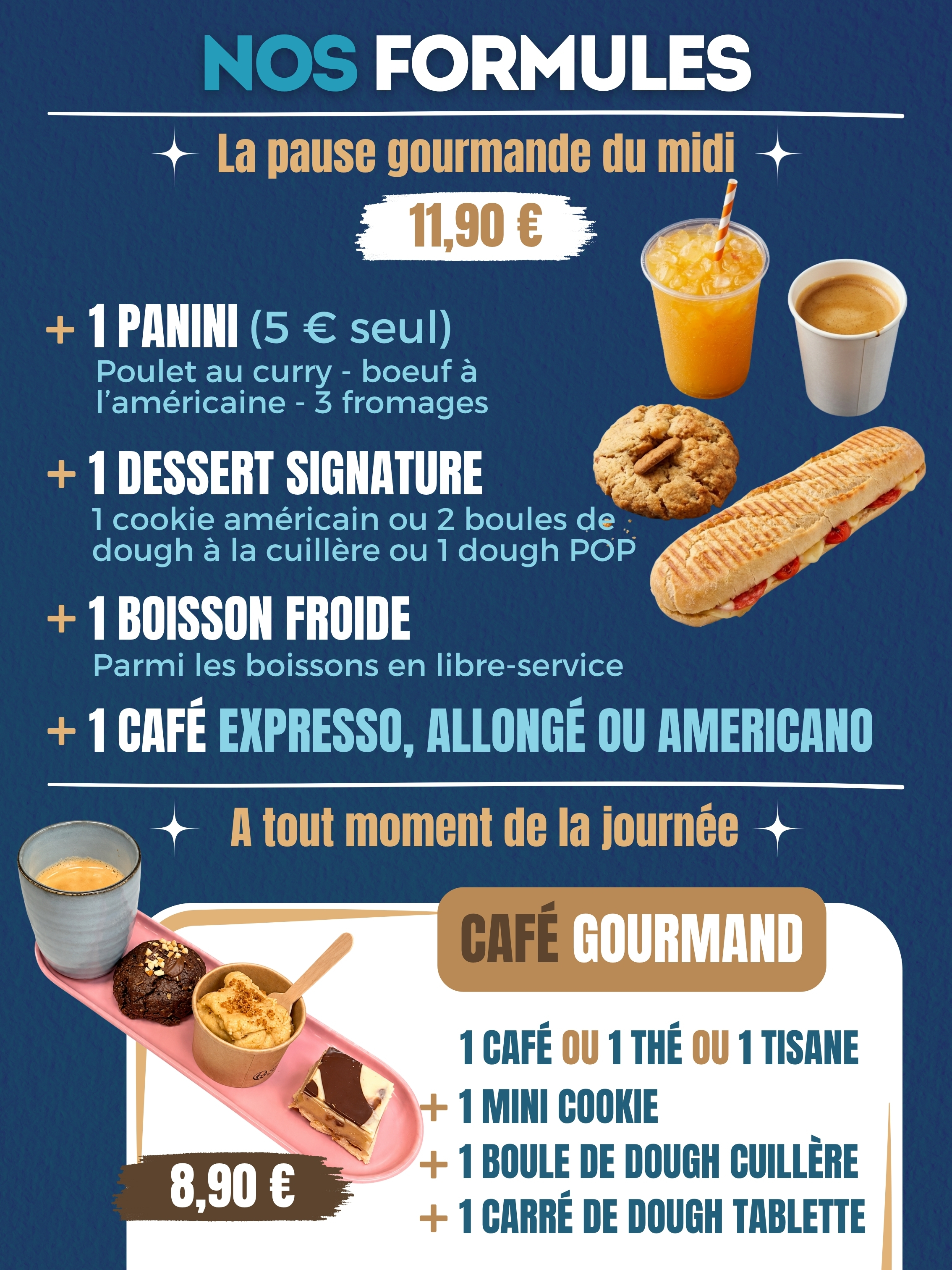 Nos formules